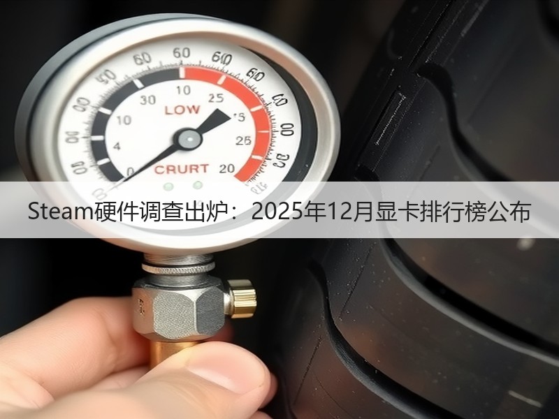 Steam硬件调查出炉：2025年12月显卡排行榜公布