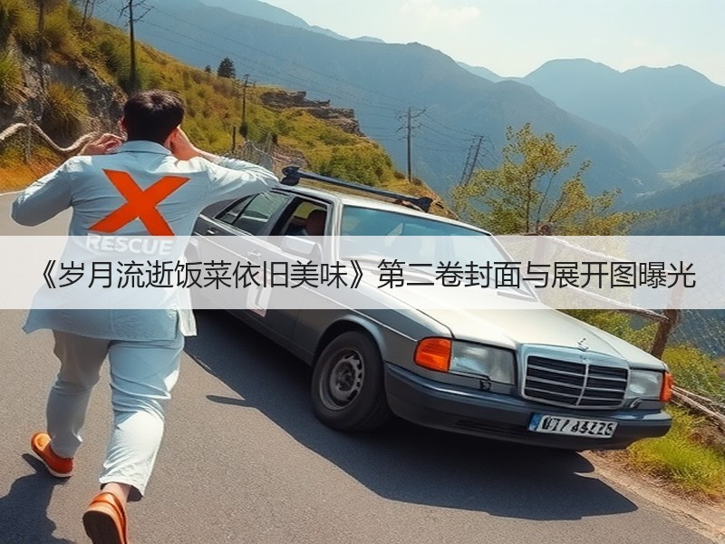 《岁月流逝饭菜依旧美味》第二卷封面与展开图曝光