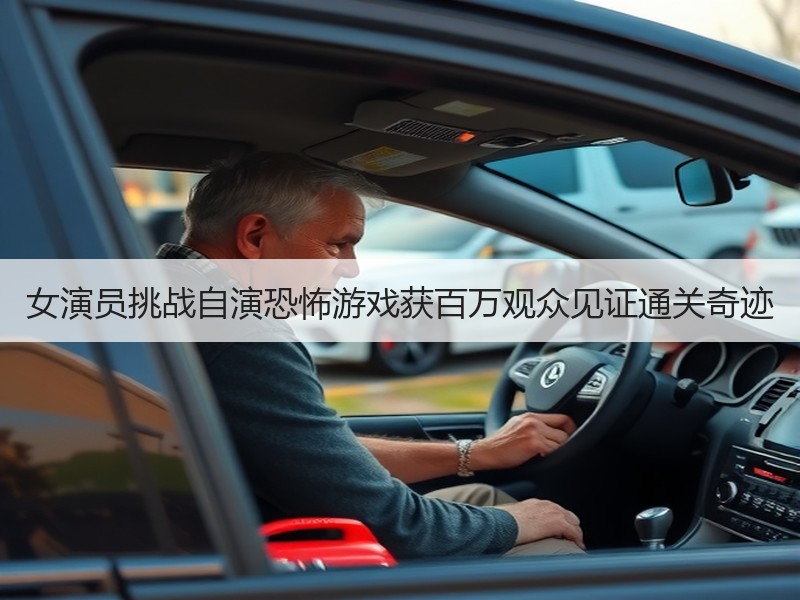 女演员挑战自演恐怖游戏获百万观众见证通关奇迹