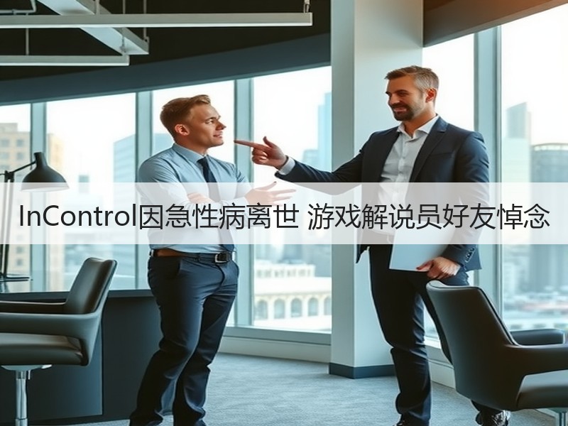 InControl因急性病离世 游戏解说员好友悼念