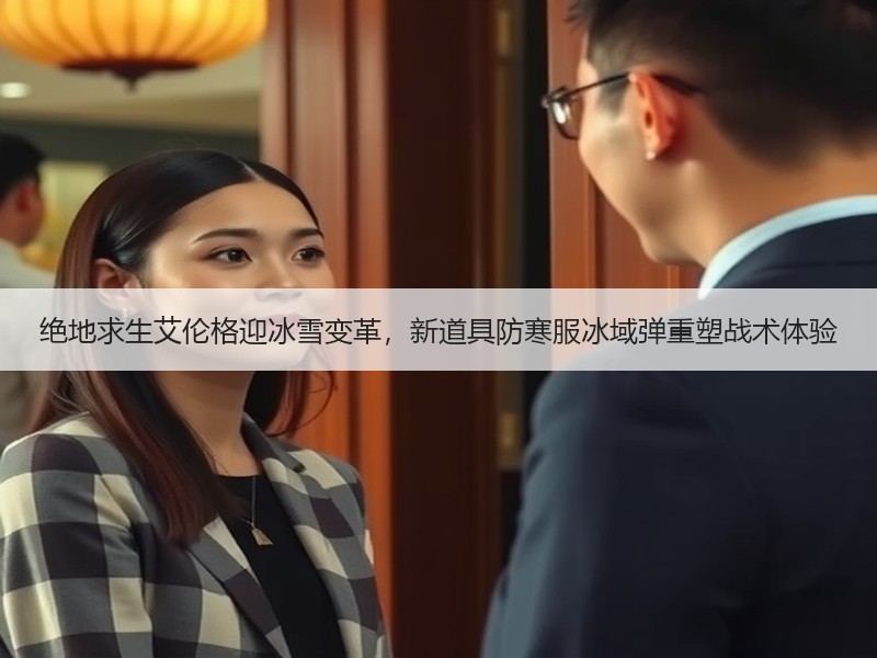 绝地求生艾伦格迎冰雪变革，新道具防寒服冰域弹重塑战术体验