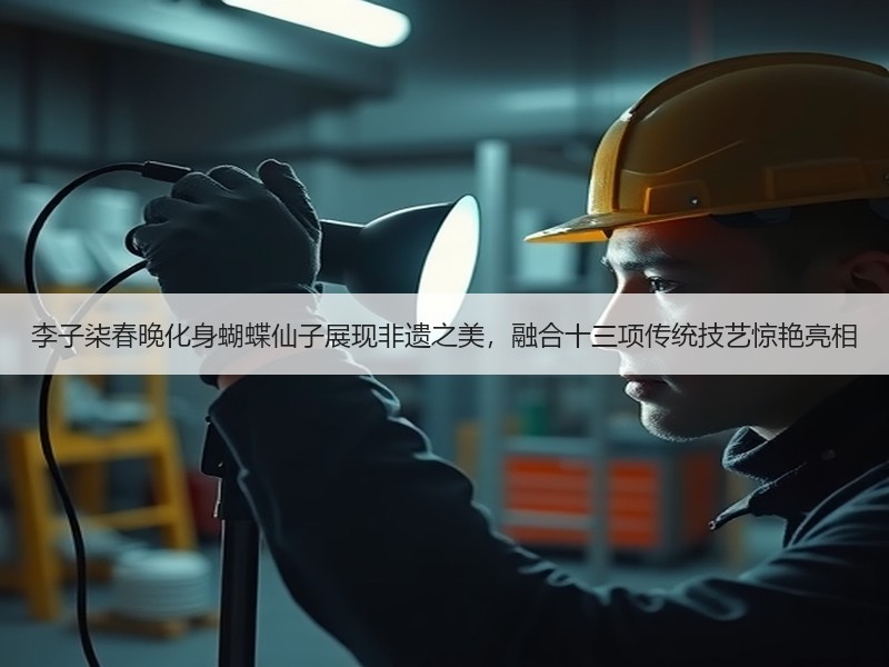李子柒春晚化身蝴蝶仙子展现非遗之美，融合十三项传统技艺惊艳亮相