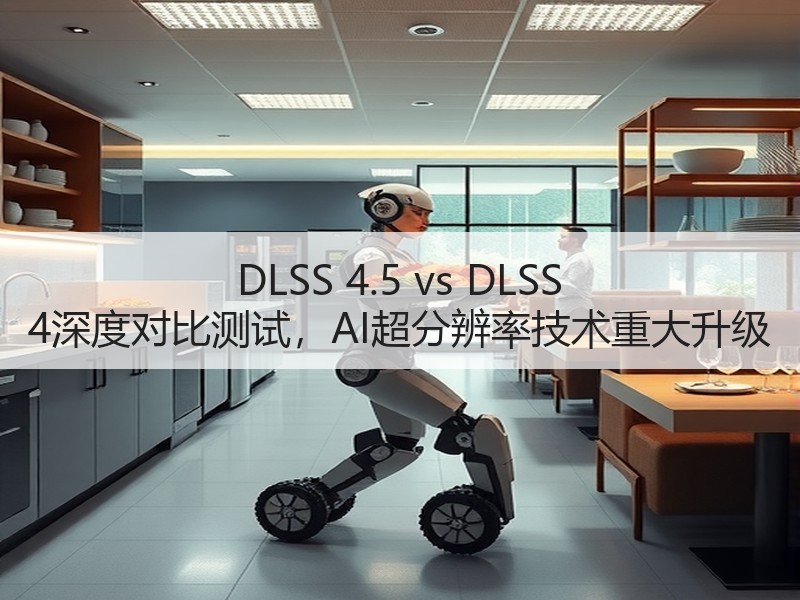 DLSS 4.5 vs DLSS 4深度对比测试，AI超分辨率技术重大升级