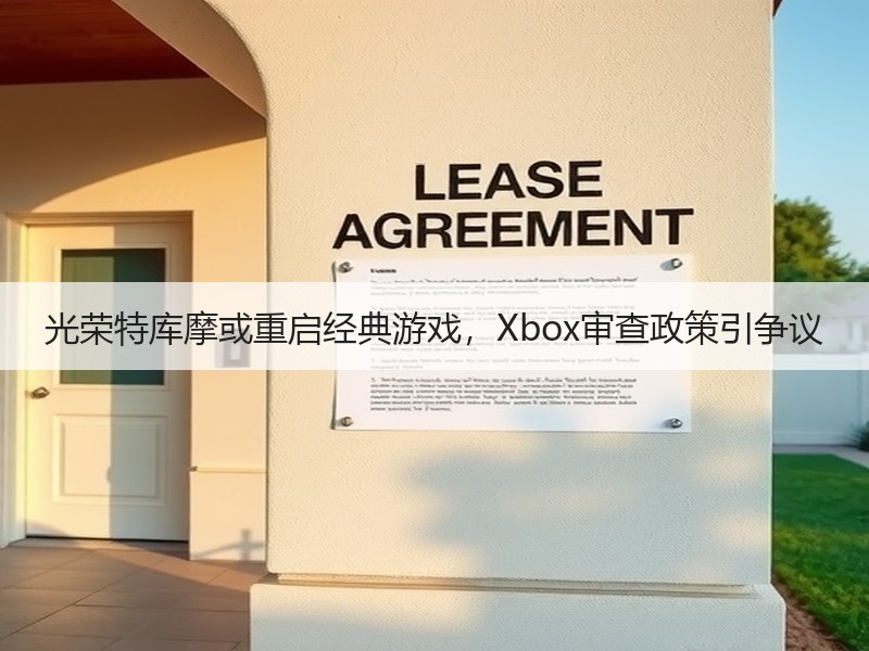 光荣特库摩或重启经典游戏，Xbox审查政策引争议