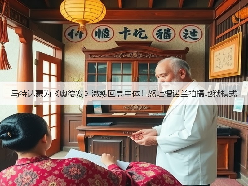 马特达蒙为《奥德赛》激瘦回高中体！怒吐槽诺兰拍摄地狱模式