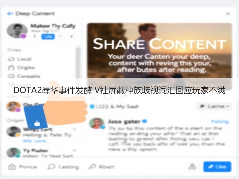 DOTA2辱华事件发酵 V社屏蔽种族歧视词汇回应玩家不满