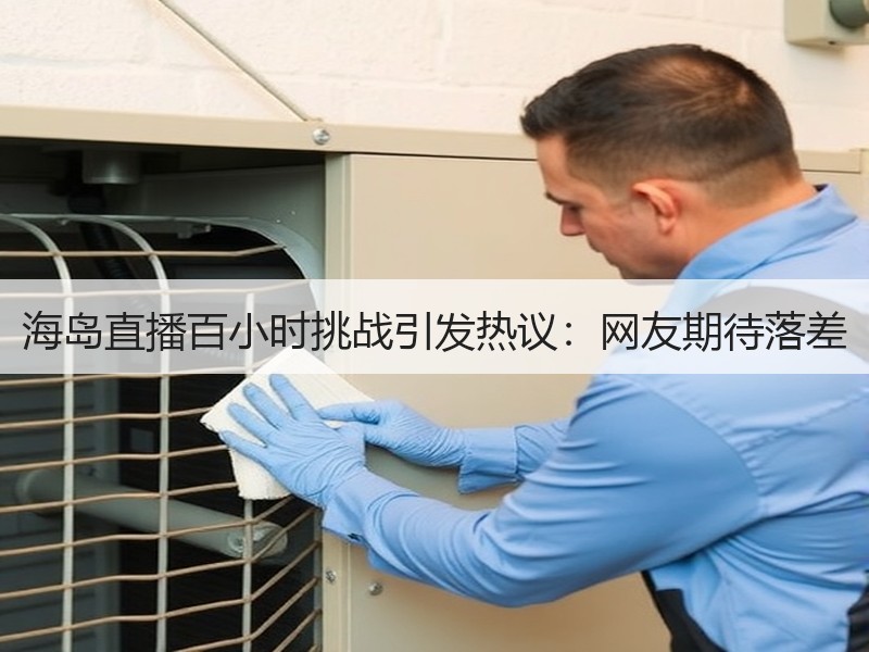 海岛直播百小时挑战引发热议：网友期待落差