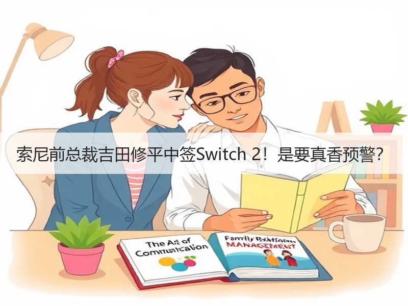 索尼前总裁吉田修平中签Switch 2！是要真香预警？