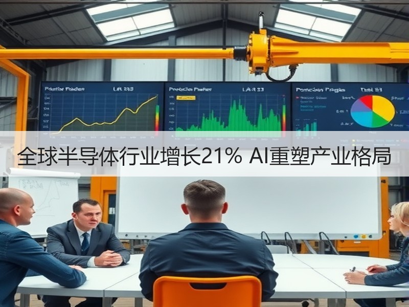 全球半导体行业增长21% AI重塑产业格局