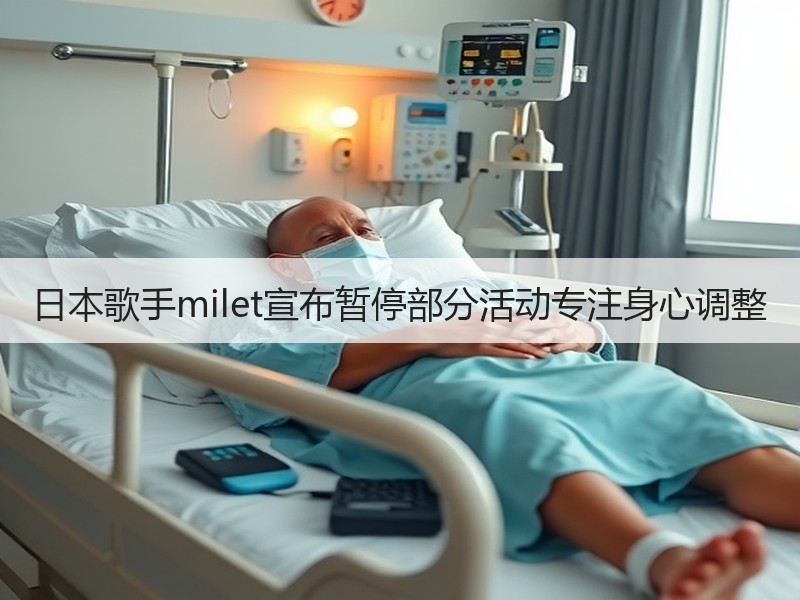 日本歌手milet宣布暂停部分活动专注身心调整