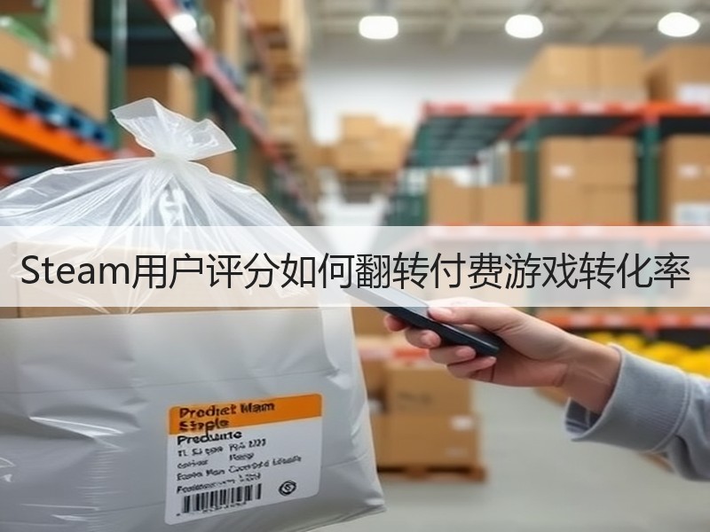 Steam用户评分如何翻转付费游戏转化率