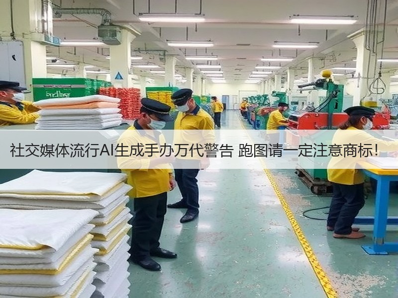 社交媒体流行AI生成手办万代警告 跑图请一定注意商标！